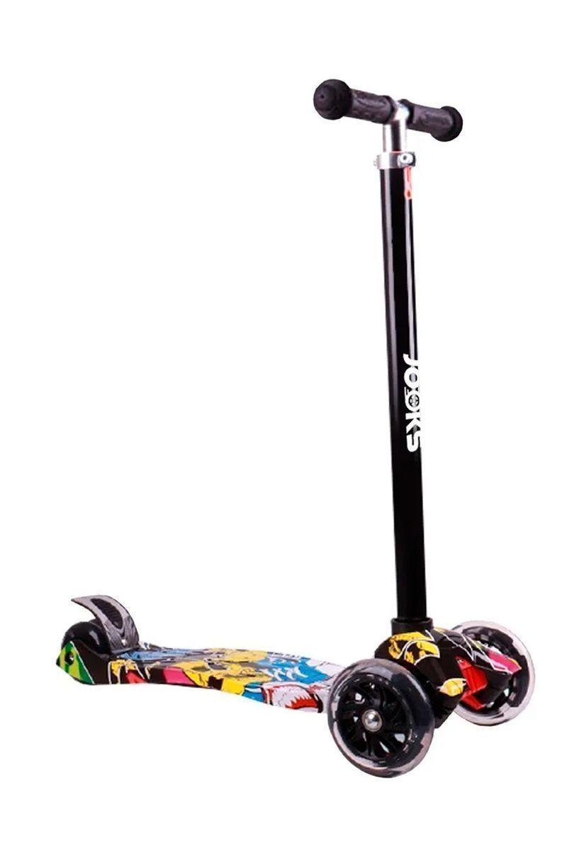 Scooter Monopatín Ajustable Light Wheels - Amarillo-0