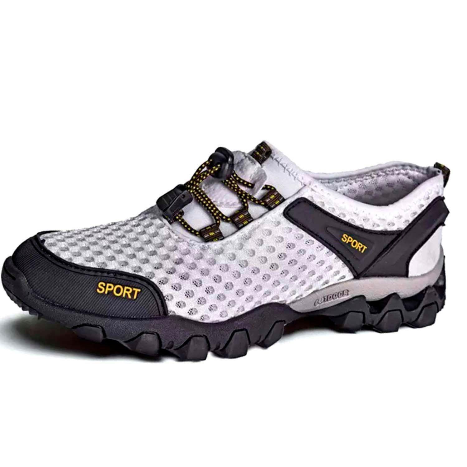 Zapatillas Blanca Hombres Playa Agua Verano-2