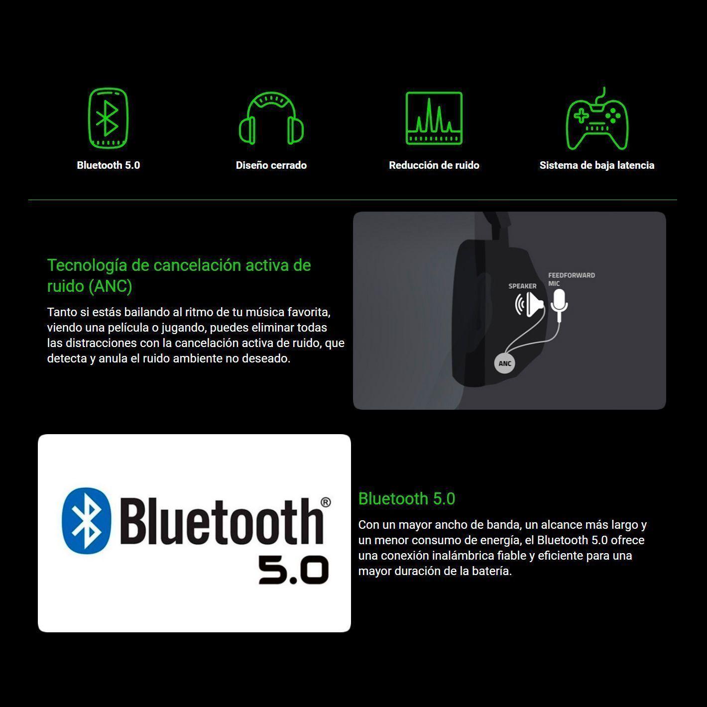 Audífonos Gamer Razer Opus X Rosa-2