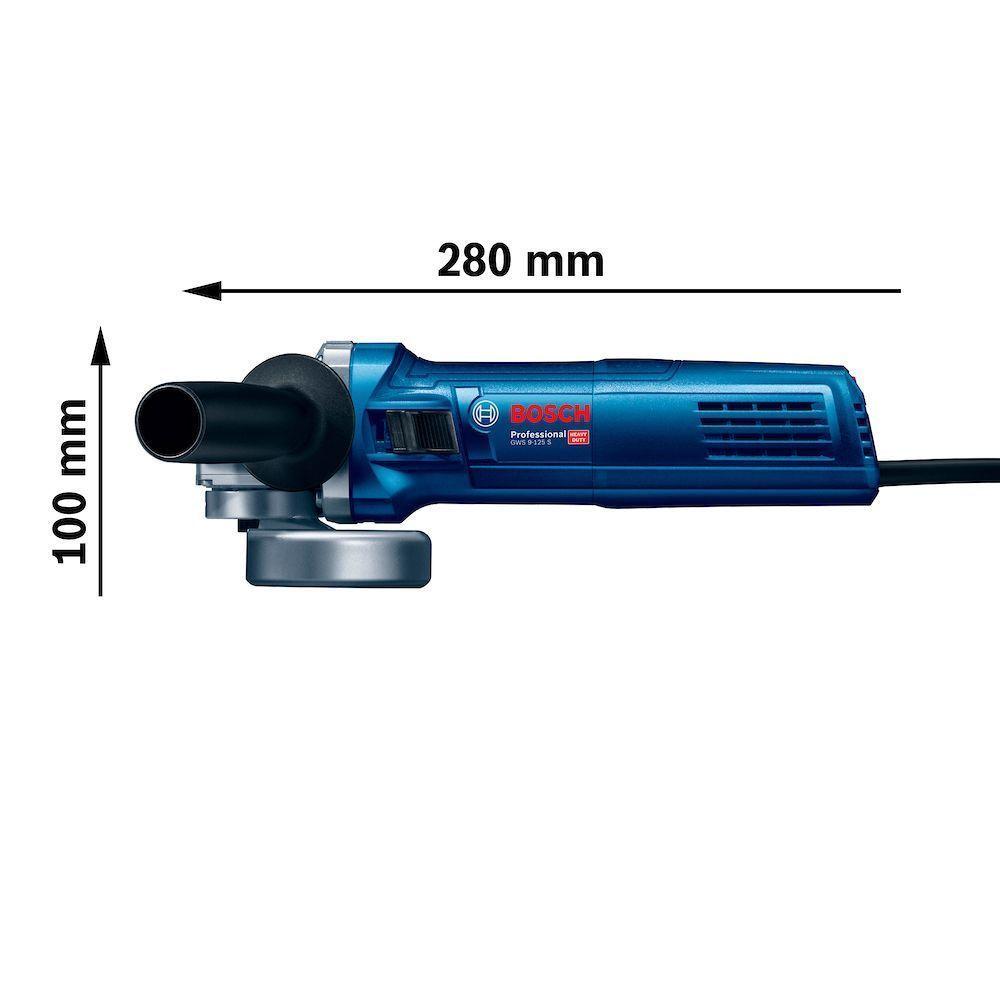 Esmeril Angular GWS 9-125 S 220V Bosch-4