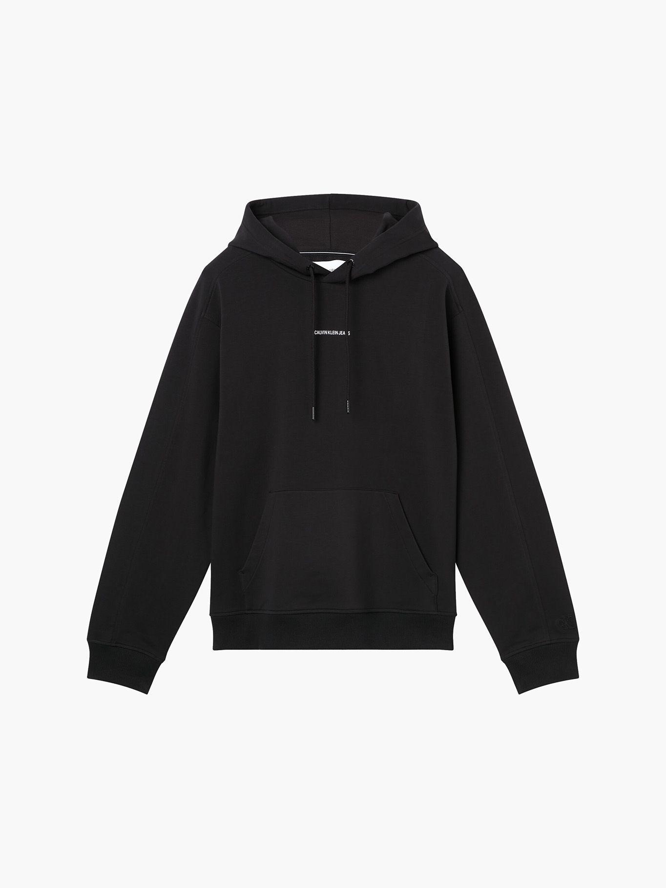 Polerón Branding Hoodie Negro Calvin Klein Hombre-4