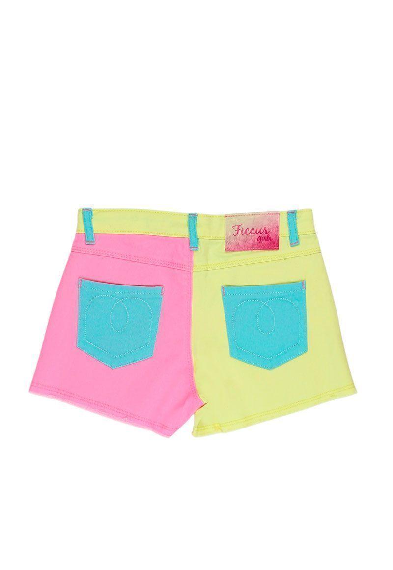 Short Kids Niña Gabardina Funny Ficcus-1