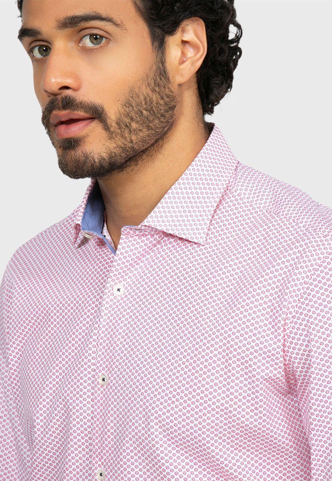 Camisa Arrow Manga Larga Floreada-2