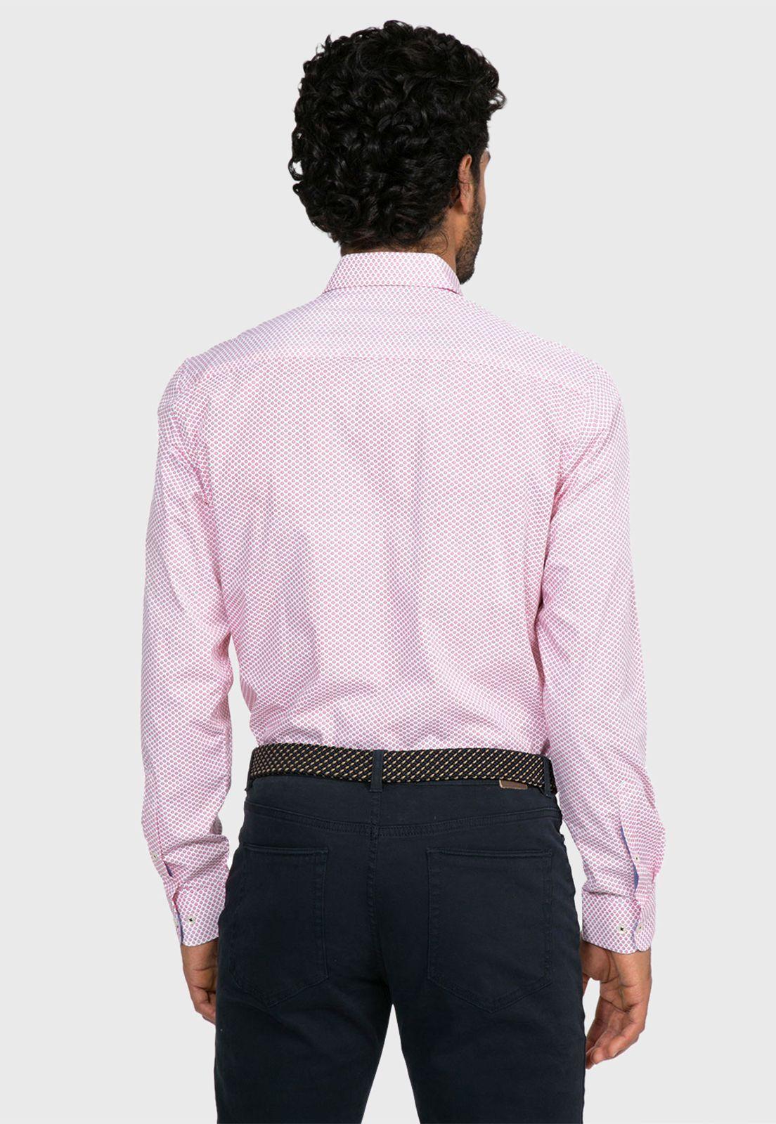 Camisa Arrow Manga Larga Floreada-1