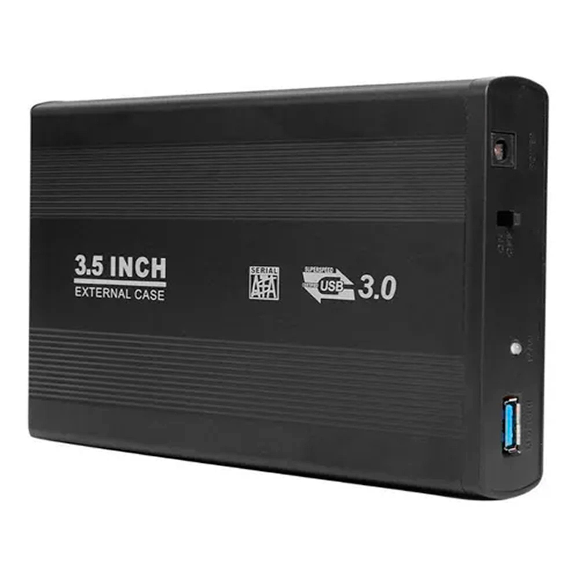 Case Cofre Caja Externa Para Discos 3.5 Sata Usb 3.0-0