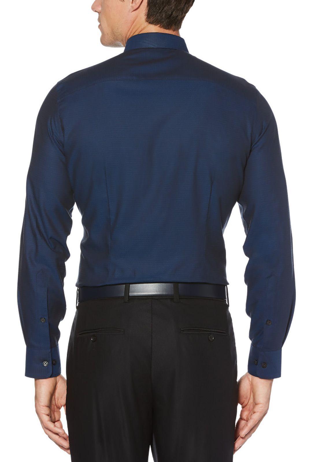 Camisa Dobby Azulino Casual-1