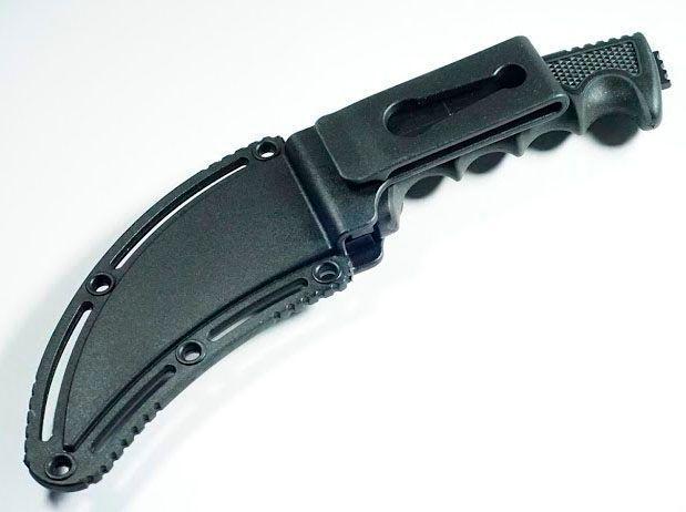 Karambit Maxi Black Inferno Funda Con Grip AL00-3