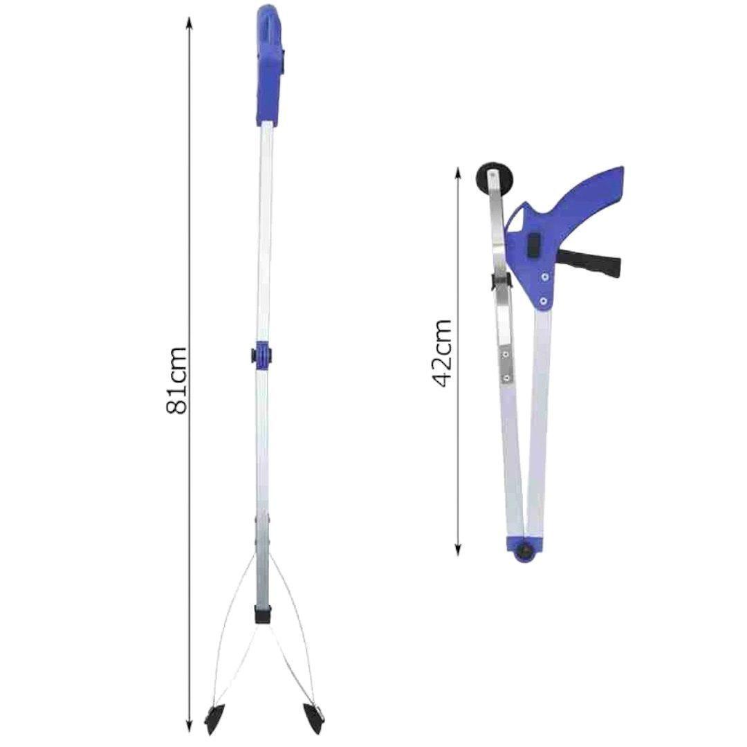 PINZA MULTIUSO PARA RECOLECCIÓN BAÑO ROPA OBJETOS BASURA 80 CM AI76-2