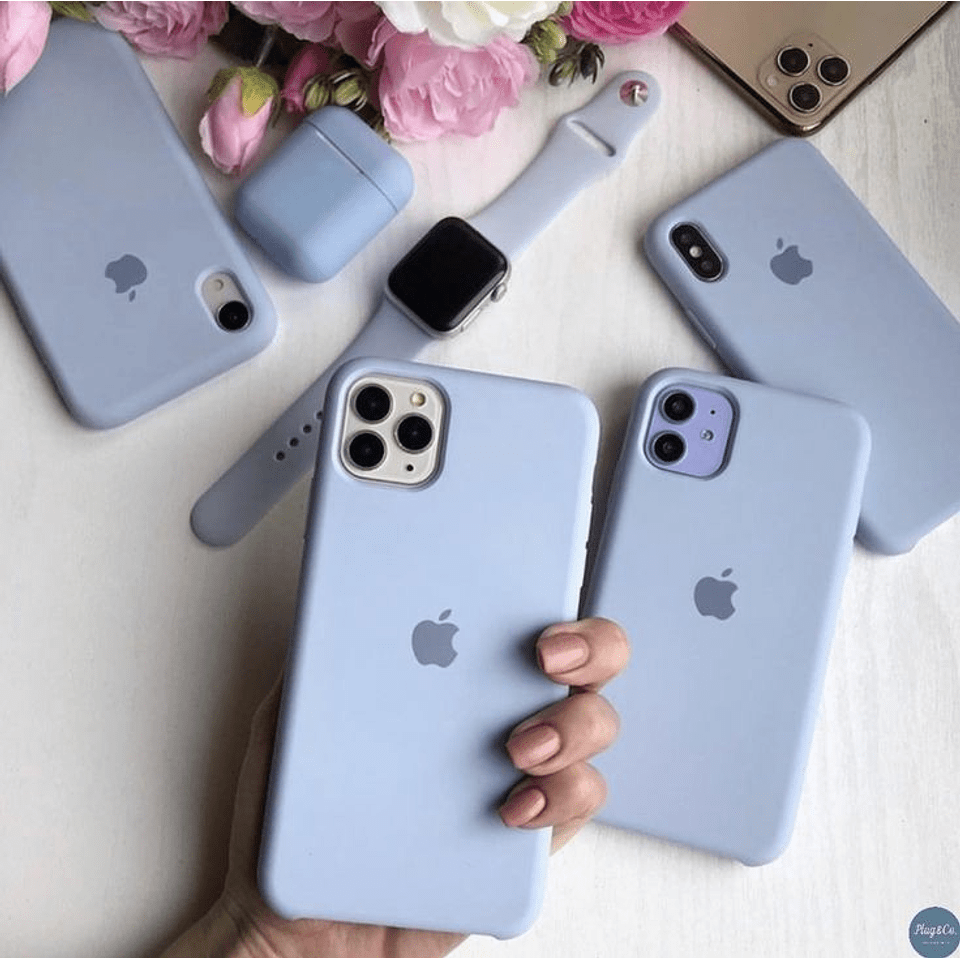 Carcasa Silicona compatible iphone 11 PRO Colores Verde oscuro-0