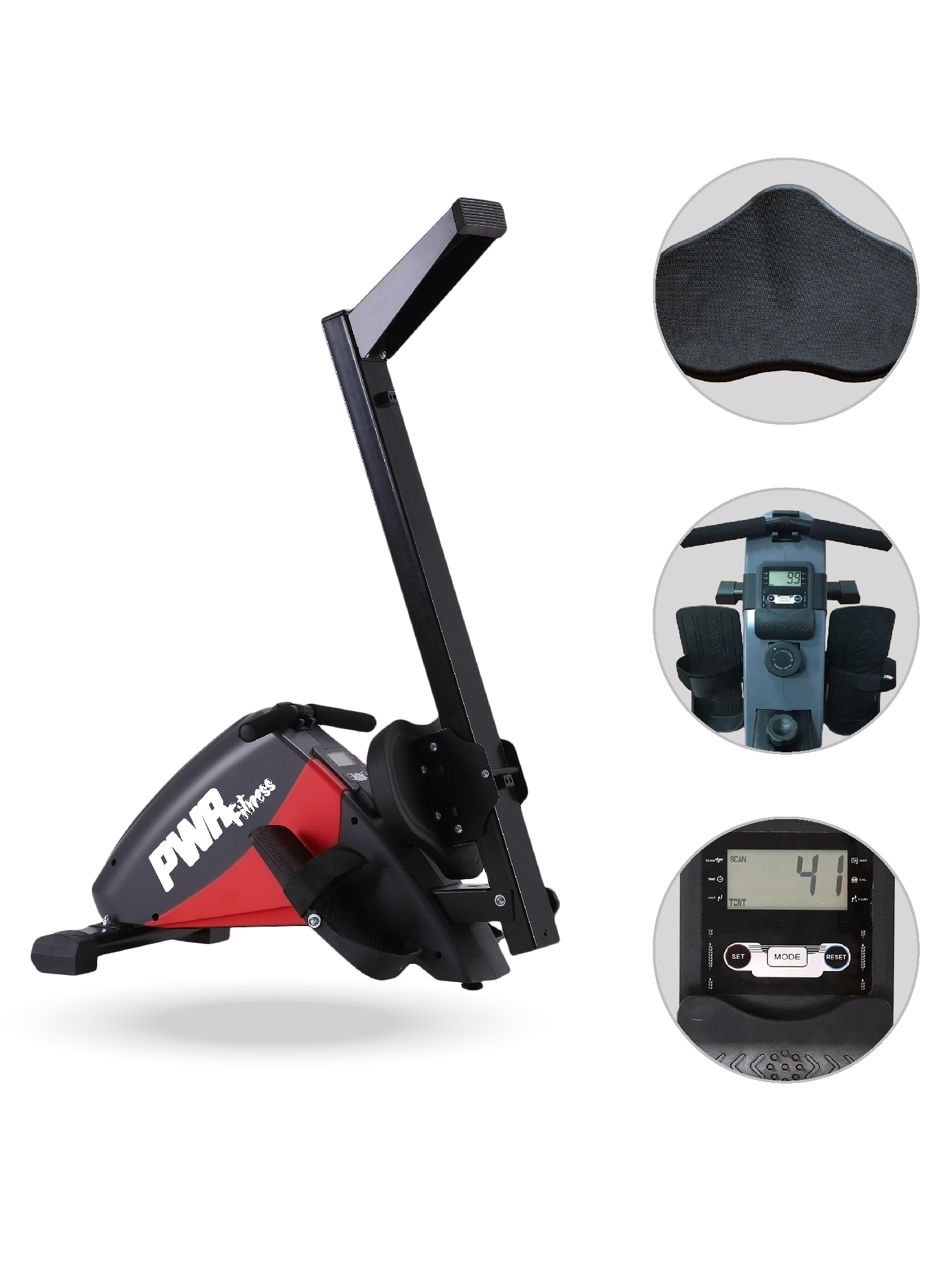 Pack Trotadora T800SM + Remadora Bogadora Magnetica FR1000A-3