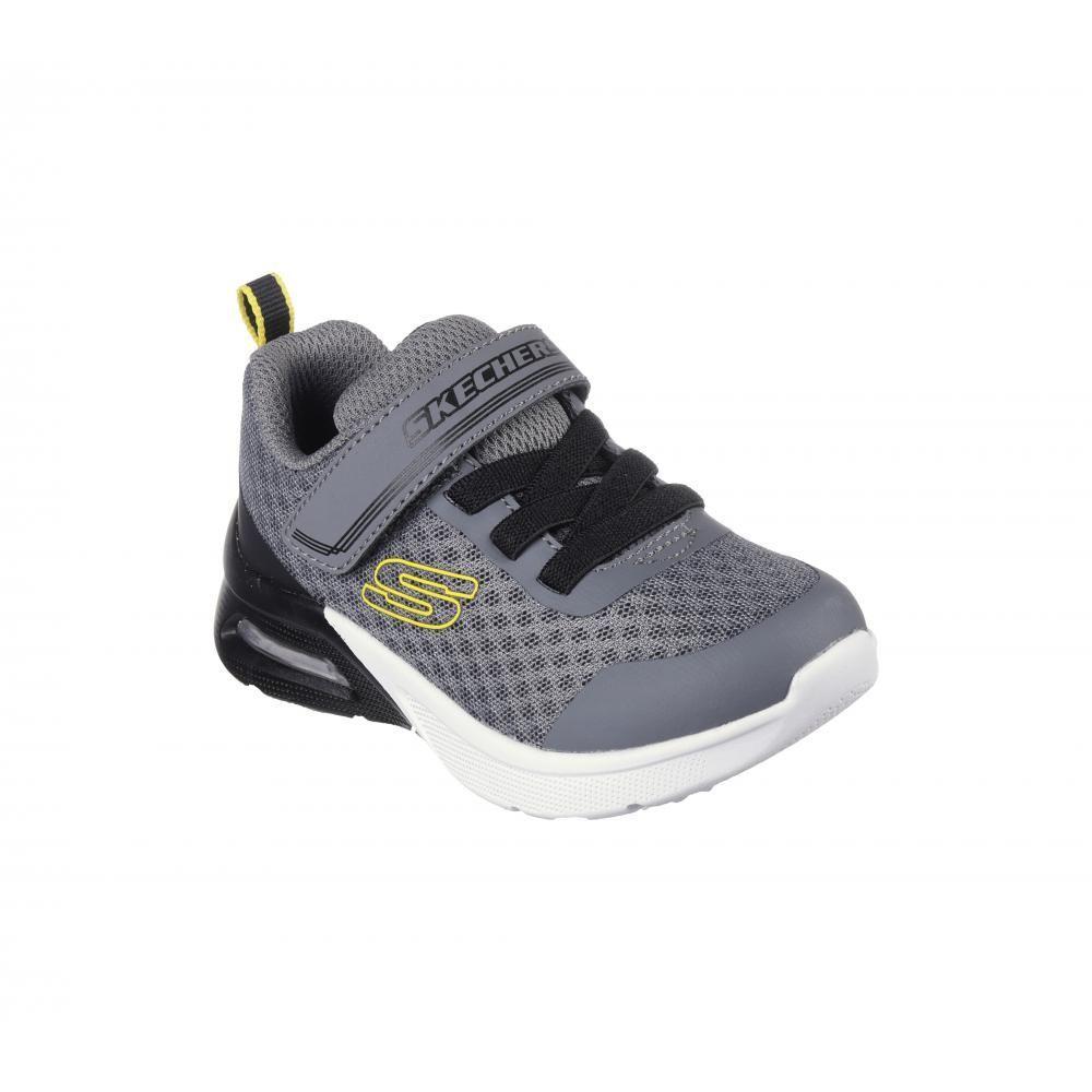 Zapatilla Niño Microspec Max G Gris Skechers-0
