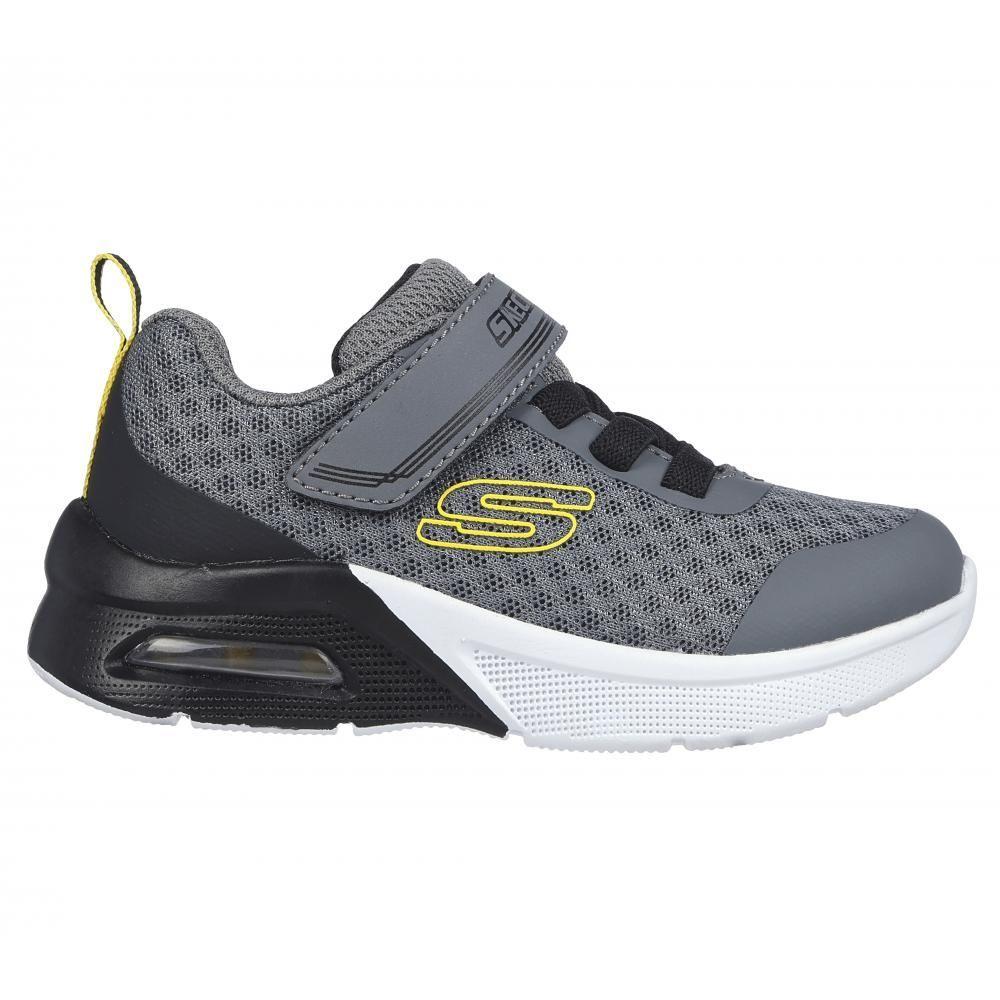 Zapatilla Niño Microspec Max G Gris Skechers-4