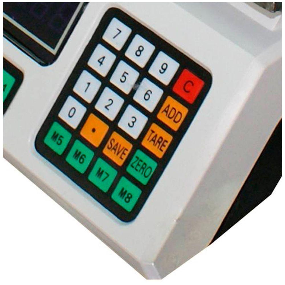 Balanza Pesa Digital Hasta 40kg Doble Visor Recargable-1