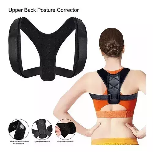 Corrector De Postura Espalda Unisex Ajustable-3