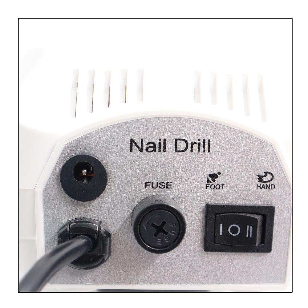 Torno manicure Love Crazy 30.000 RPM + fresas-4