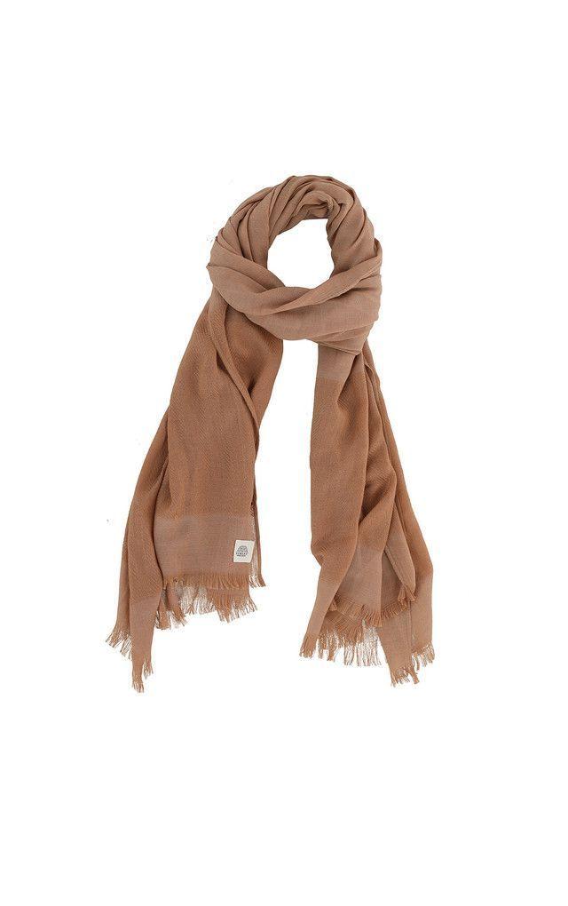 Pañuelo Liso Franja Café Humana-0