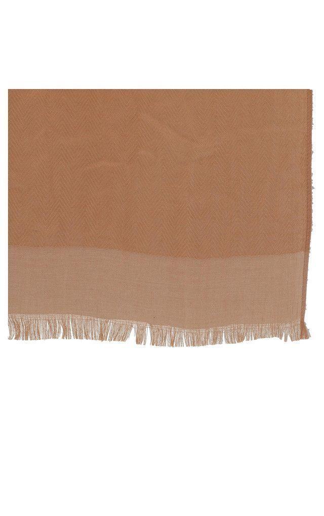 Pañuelo Liso Franja Café Humana-1