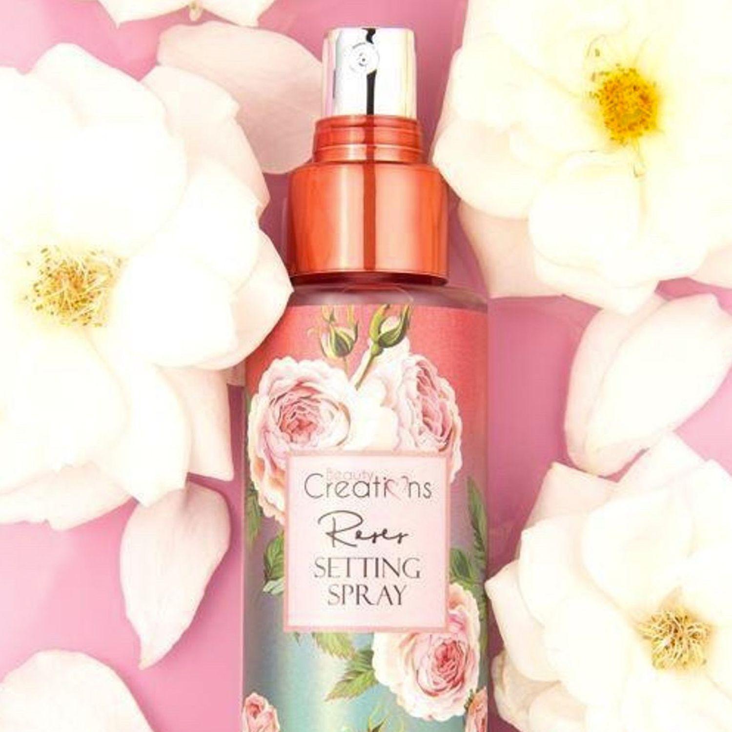 Fijador Spray de Maquillaje Aroma Rosa Beauty Creations-1