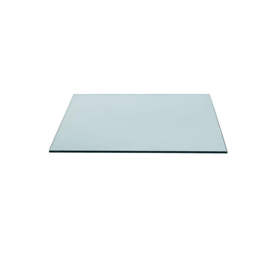 Cubierta de Vidrio Templado Esquinas Redondeadas 100 x 100 x 1 CM-0