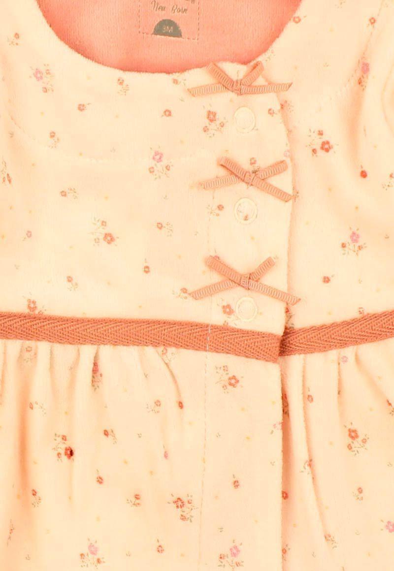 Conjunto Plush Estampado Newborn Ba Garden-2