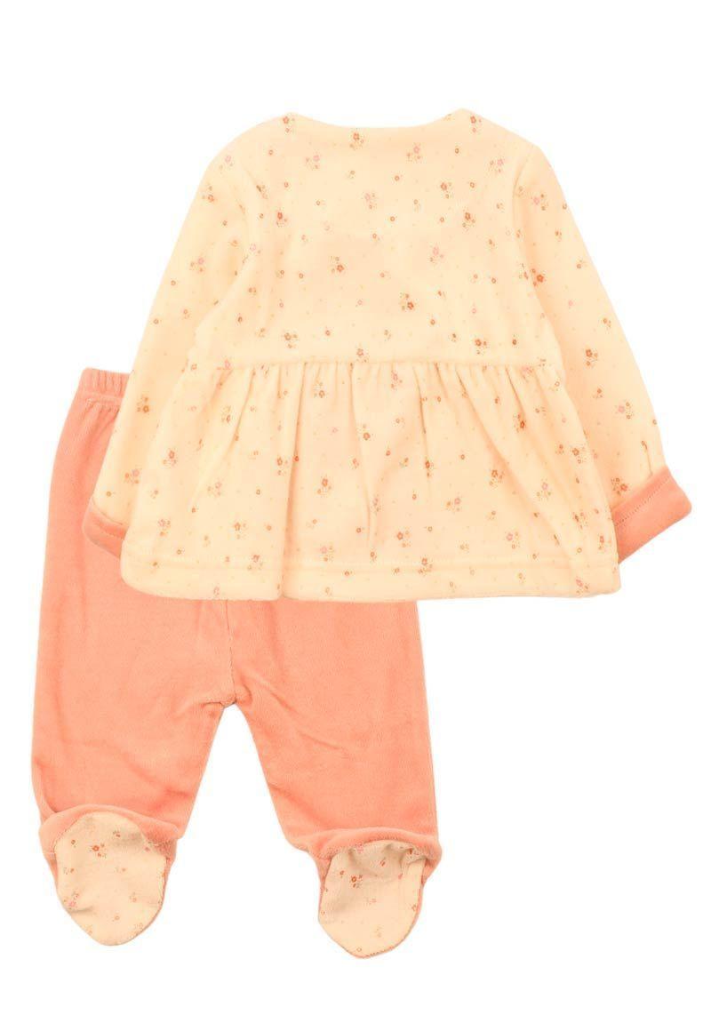 Conjunto Plush Estampado Newborn Ba Garden-1