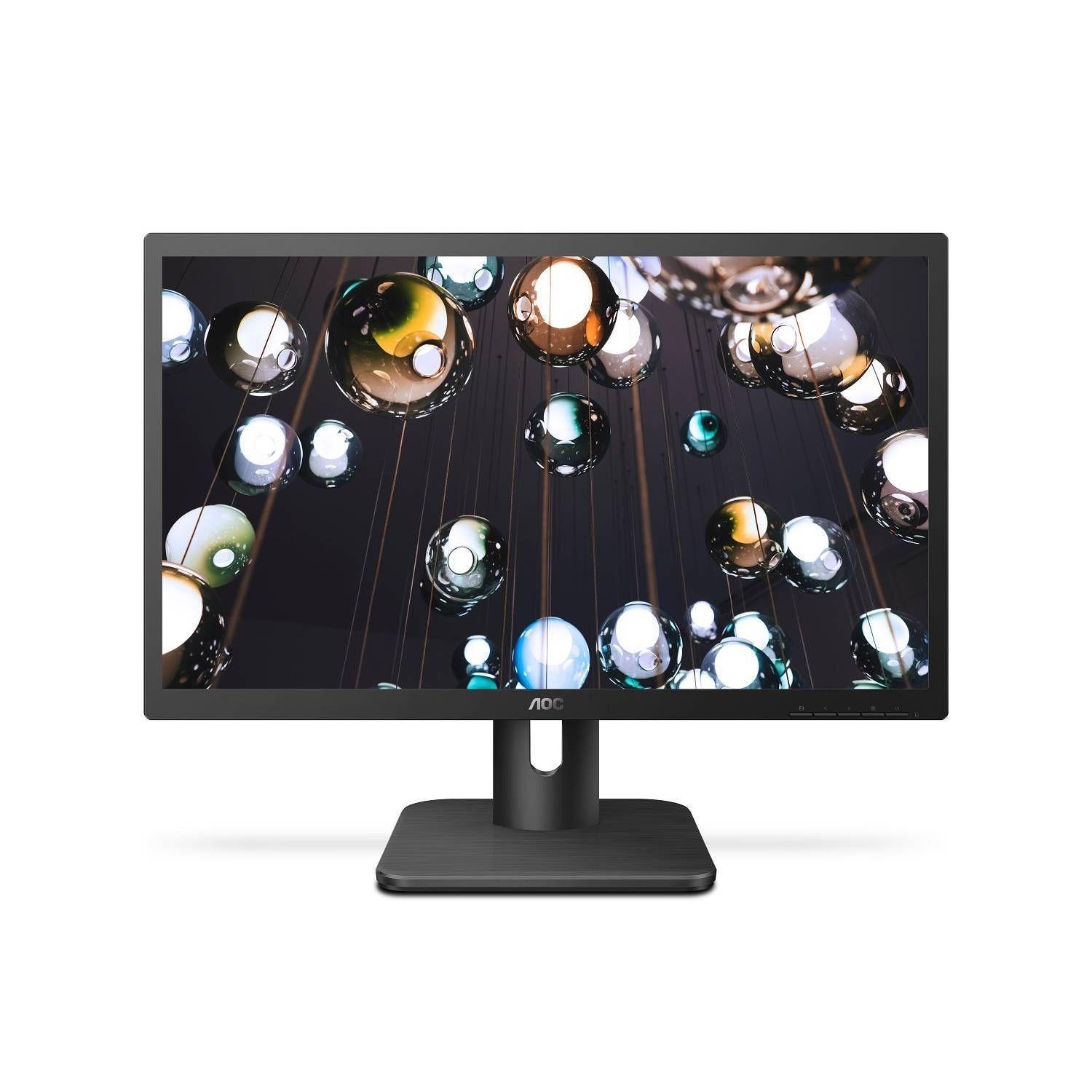 Monitor LED AOC 20E1H de 19.5", Resolución 1600 x 900, 5 ms-0