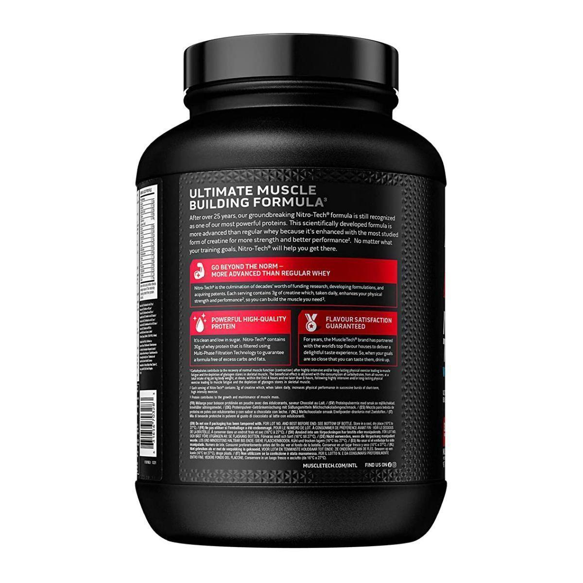 PROTEINA NITROTECH WHEY PROTEIN 4LB MILK CHOCOLATE-2
