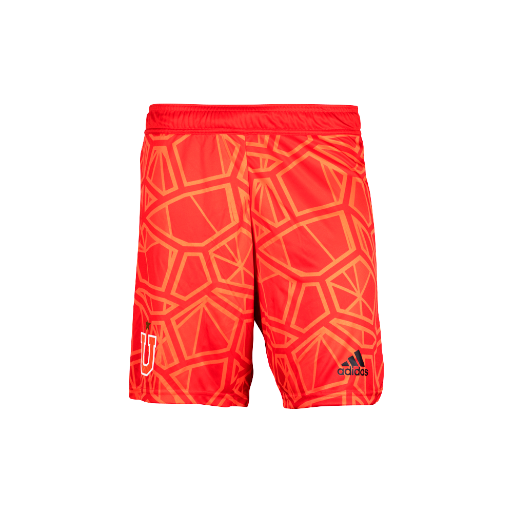 Short Universidad De Chile 2022 Arquero Rojo Nuevo adidas-2