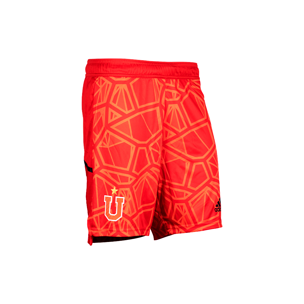 Short Universidad De Chile 2022 Arquero Rojo Nuevo adidas-0