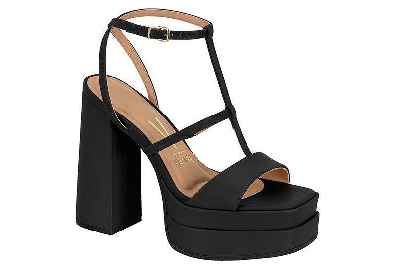 Sandalia Mujer Negro 1395-104- Vizzano-0