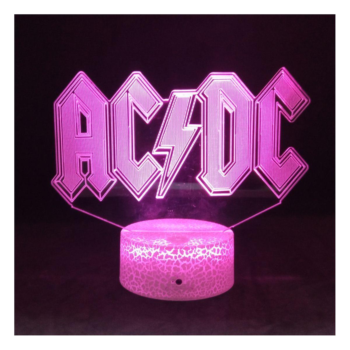 Lámpara 3dilution ACDC Fanart Base Agrietada-3