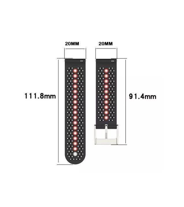 Correa Compatible Samsung Watch Active 1 & 2 Menta Blanco 20mm-1