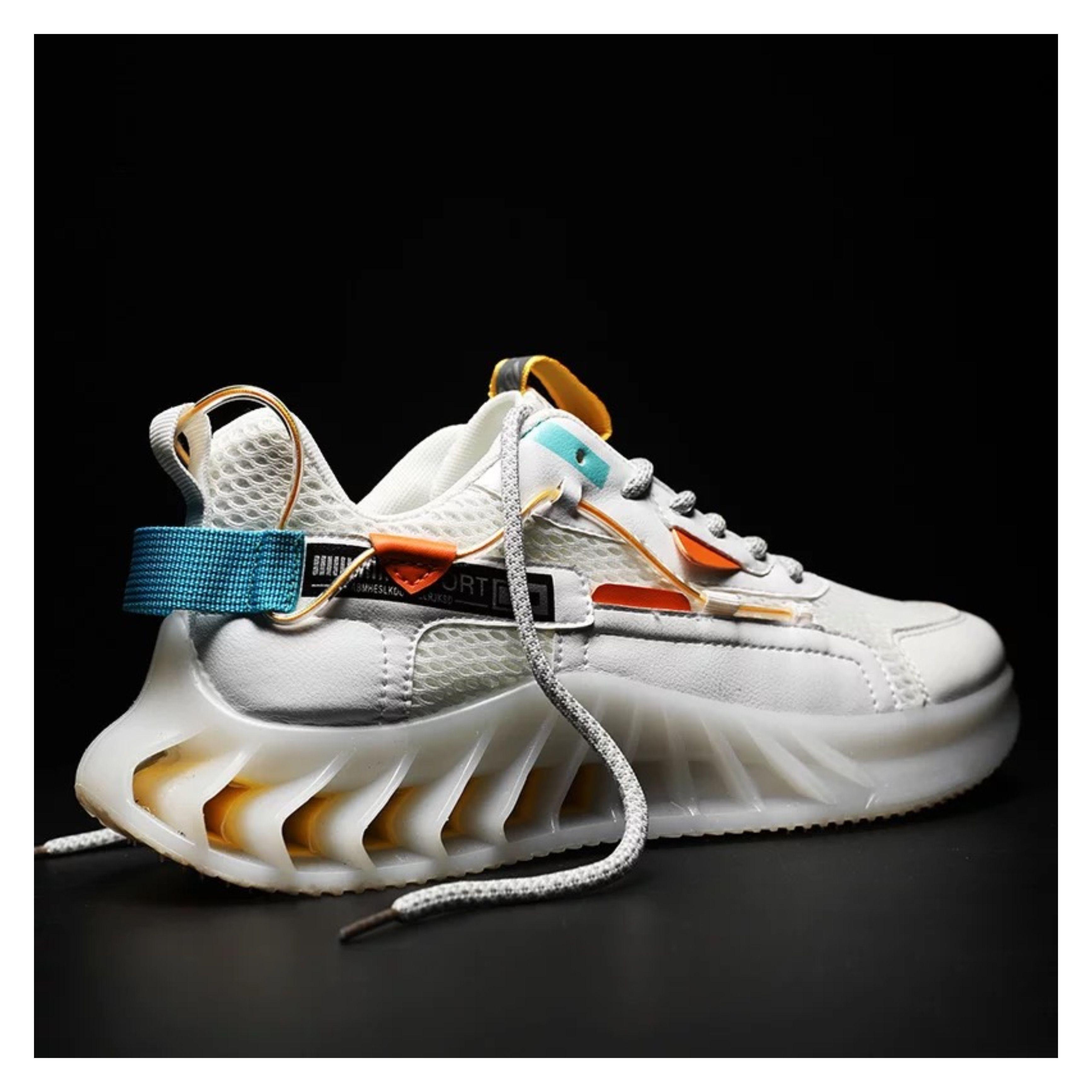 Zapatilla Urbana Tracker Man Hombre Blanca-2