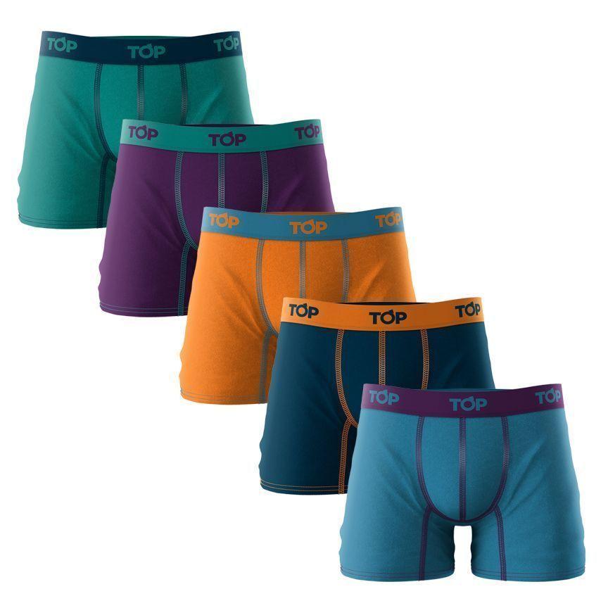 Bóxer Medio Algodón Pack 5 Zodiaco C3 Top-0