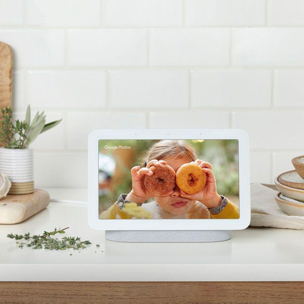Nest Hub 7” Smart Display - Blanco-6
