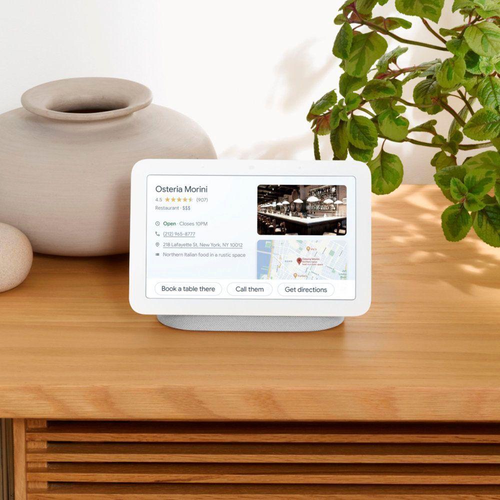 Nest Hub 7” Smart Display - Blanco-5