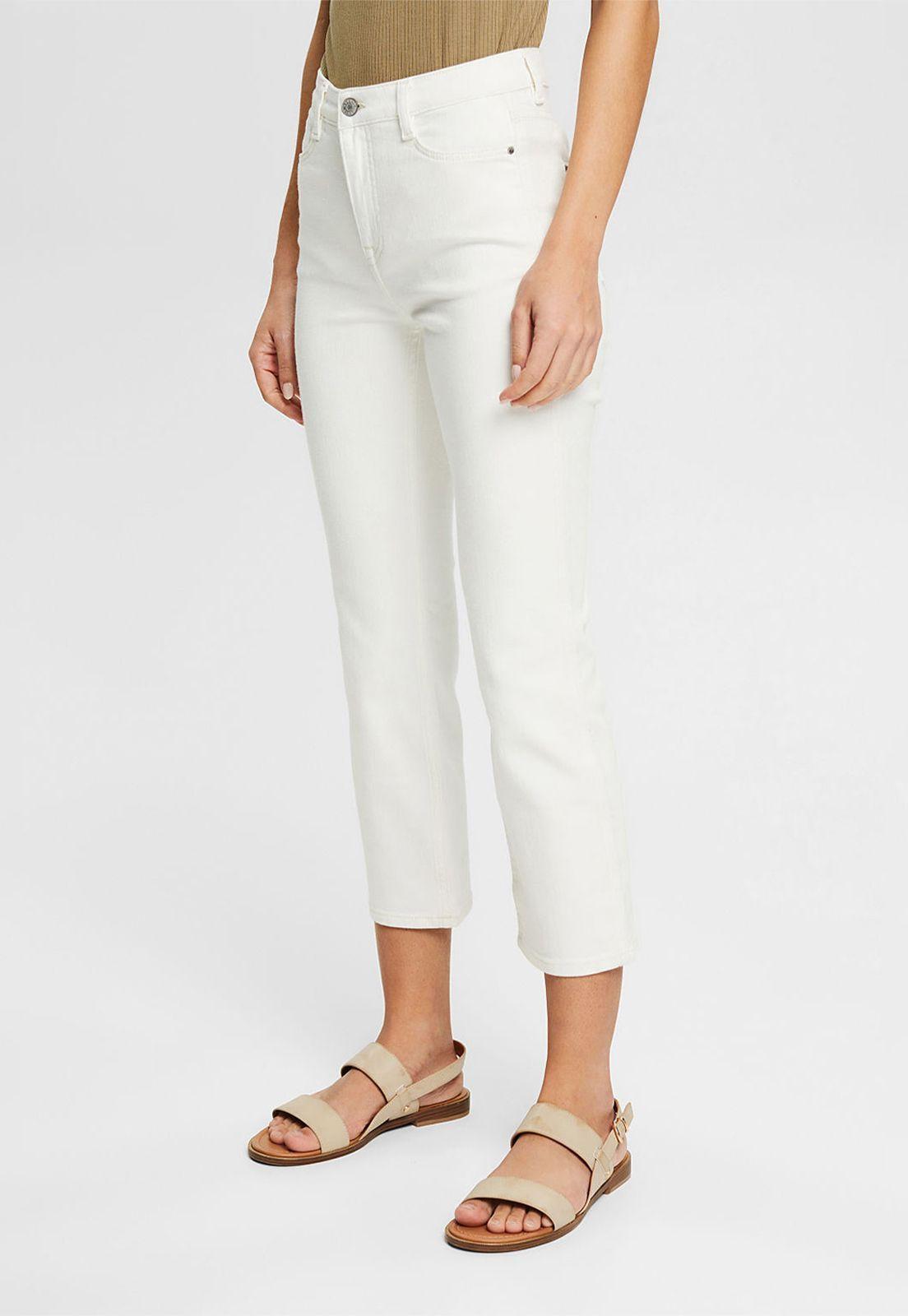 Jeans Skinnys Acampanados Esprit-0