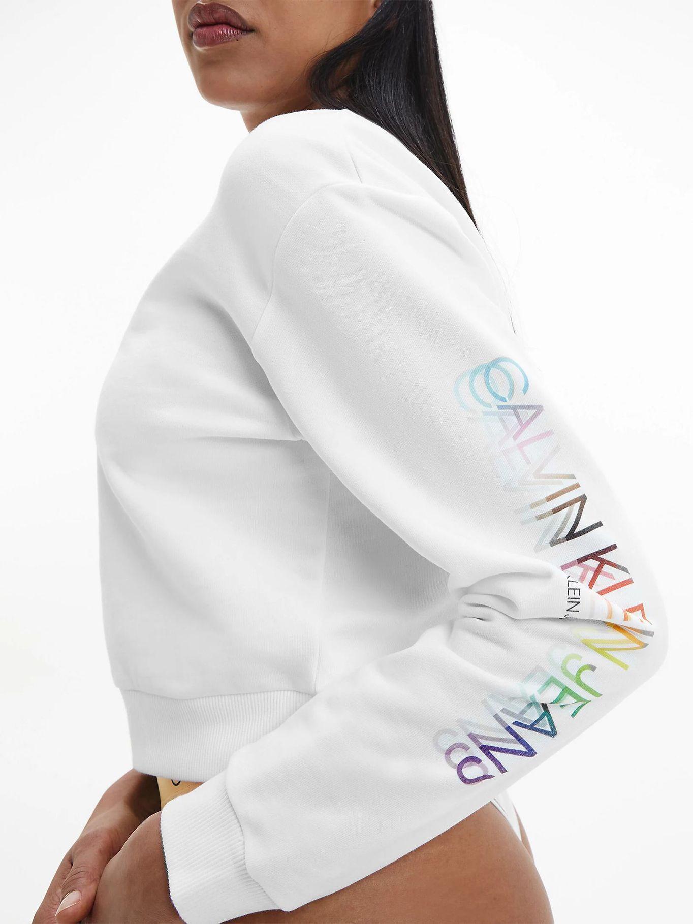 Polerón Pride Blanco Calvin Klein-3