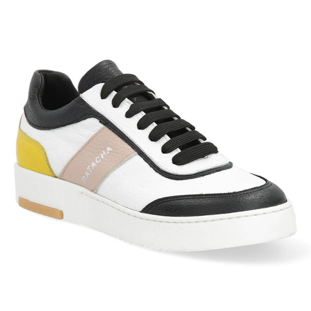 Zapatilla Natacha Lovelace Blanco Combinado-1