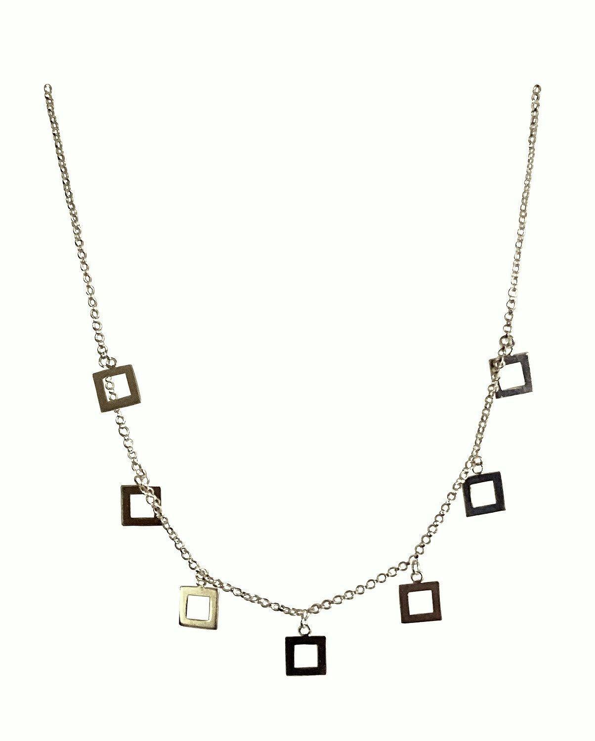 Gargantilla de plata de 925 tailandesa-0