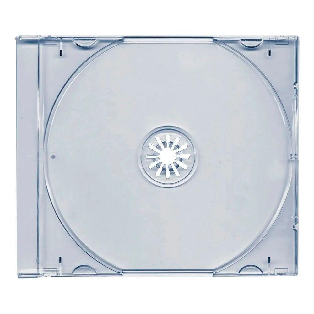 Pack 50 Cajas Cd Single Transparente 10.4mm Calidad Premium-1
