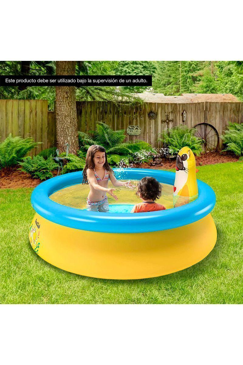 Piscina Inflable Nutria 457Lts 41x150cm Amarillo-1