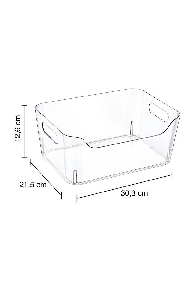 Organizador 7 Lt Clear Handle Transparente-2