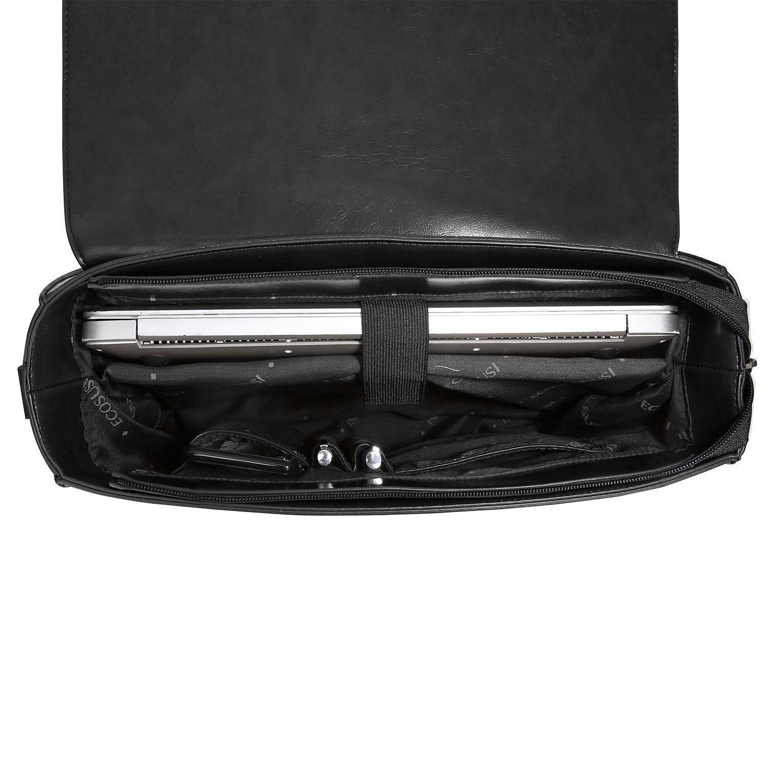 Ecosusi Maletín BOW para laptop 15.6" - Negro-2
