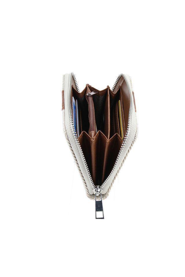 Billetera Mediana Beige Zigzag iD-1