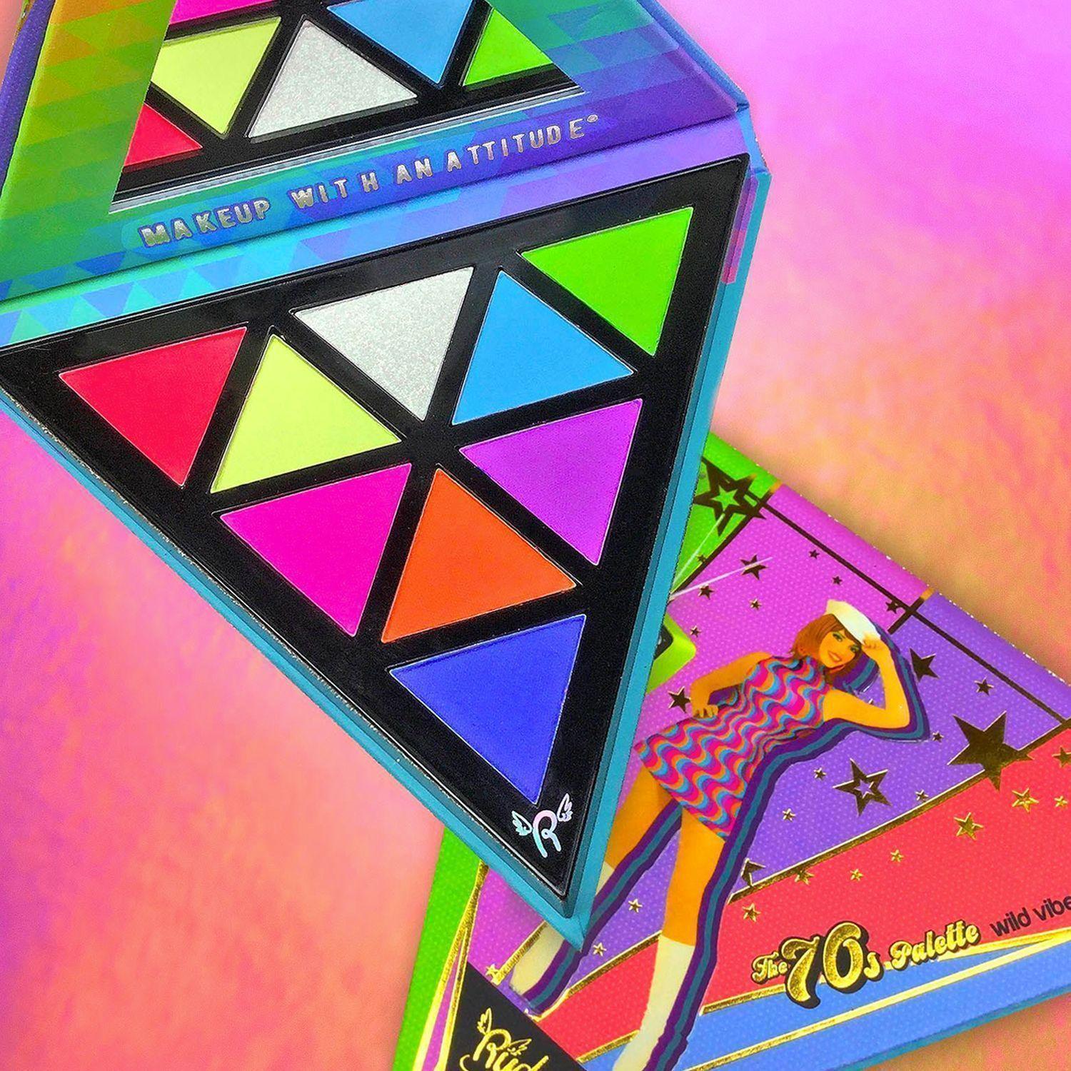 Paleta De Sombras "Wild Vibe" Colección Los 70´ Rude Cosmetics-4