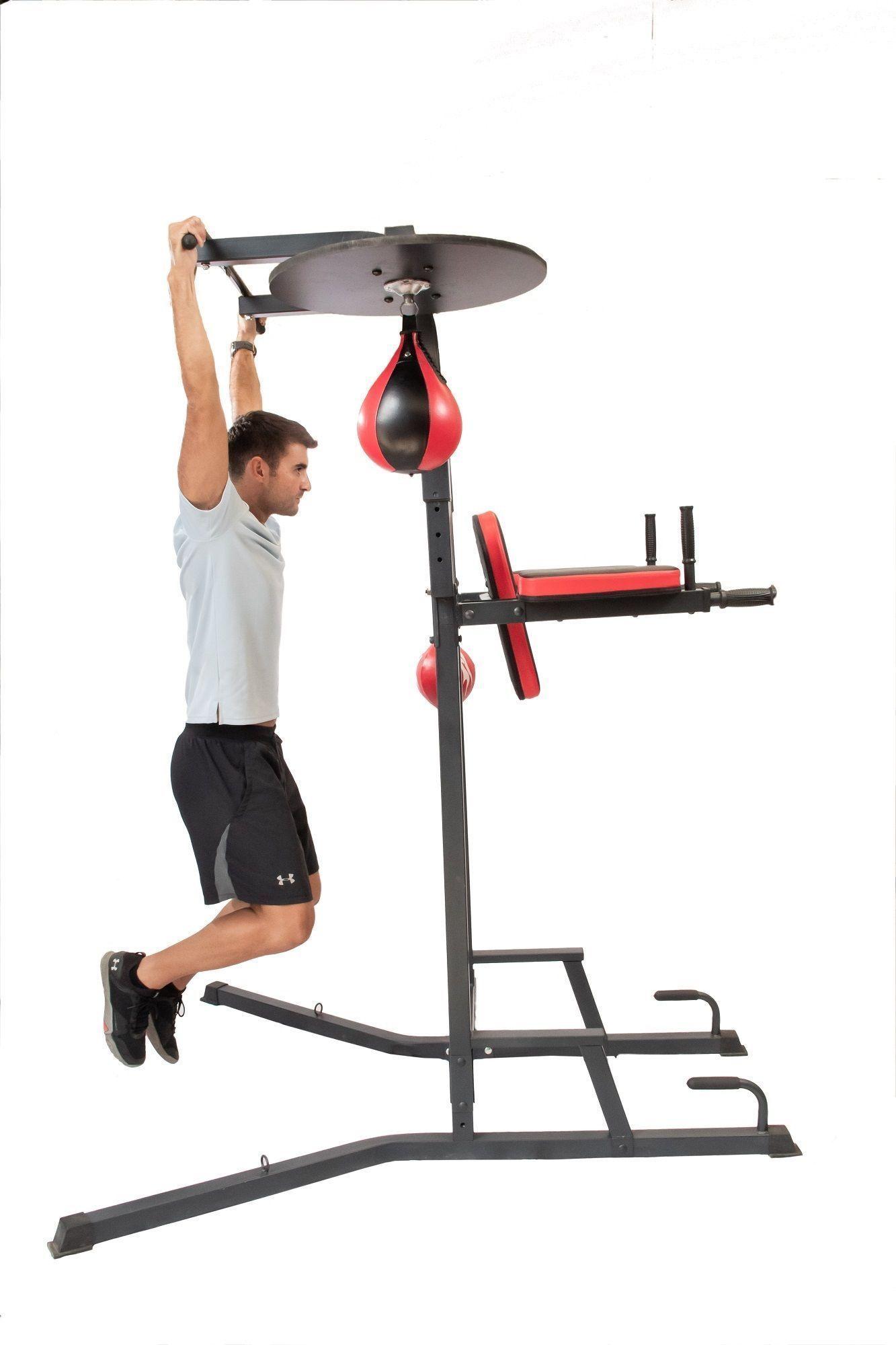 ESTACION MULTIFUNCIÓN BOXEO HOME GYM BOX RACK HG21006-5