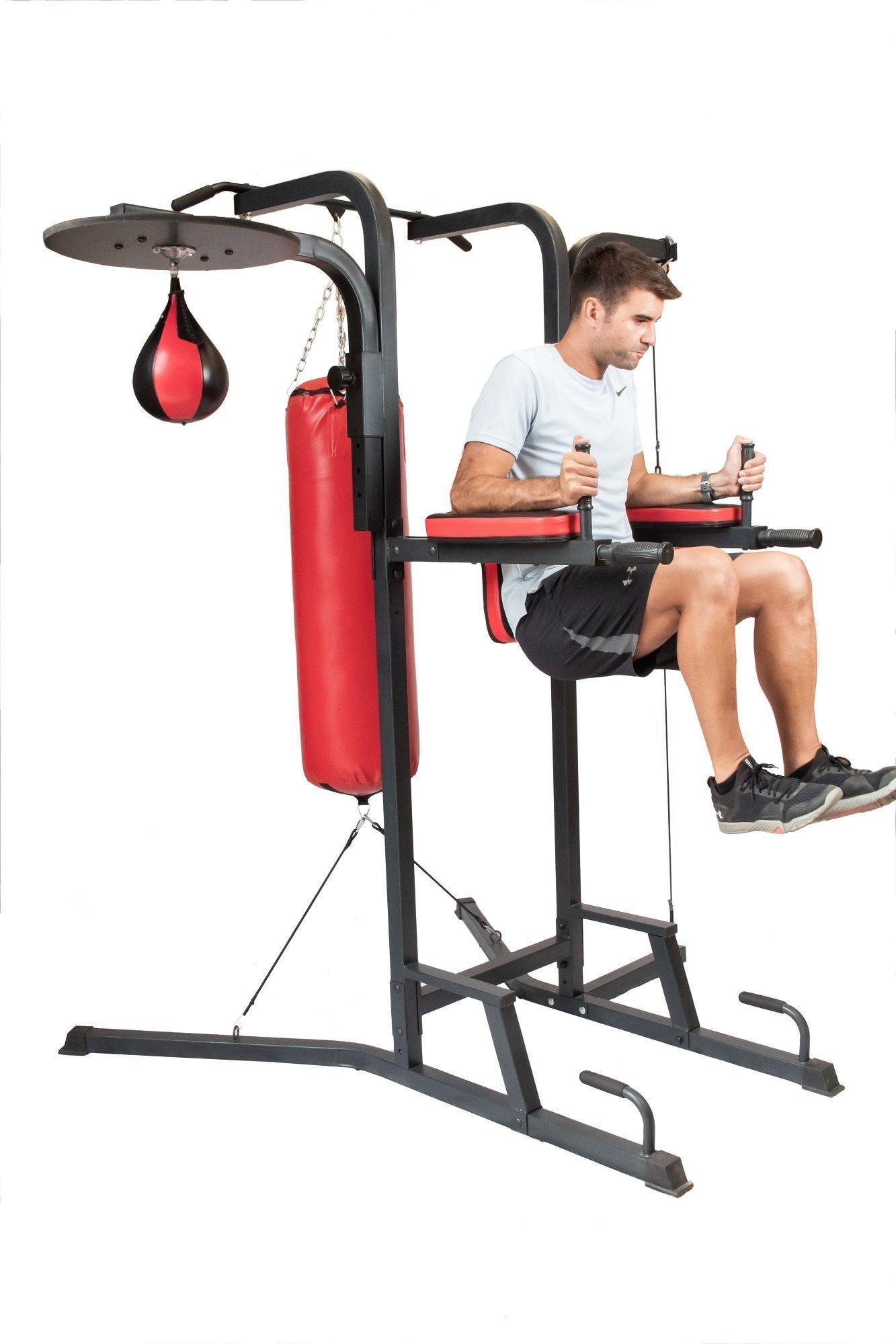 ESTACION MULTIFUNCIÓN BOXEO HOME GYM BOX RACK HG21006-4