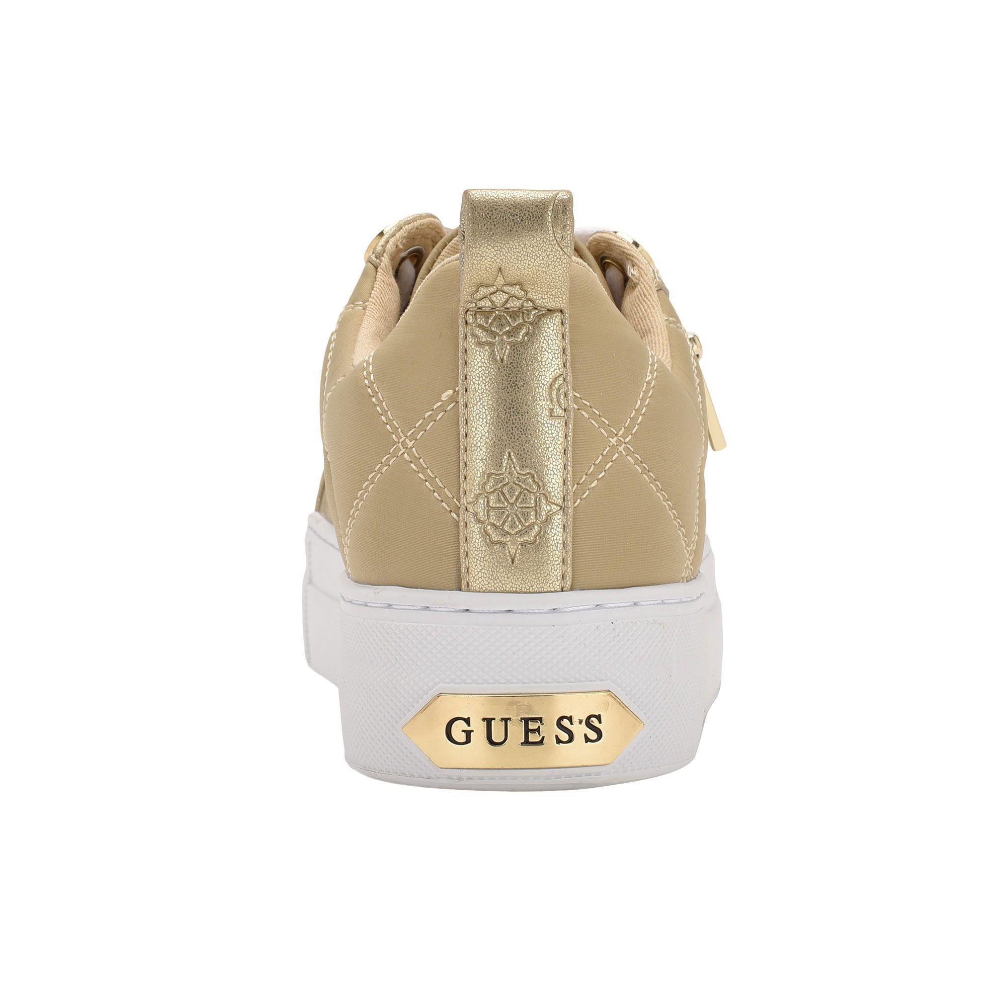 Zapatillas Guess Gwganela Gol01 DORADO-3