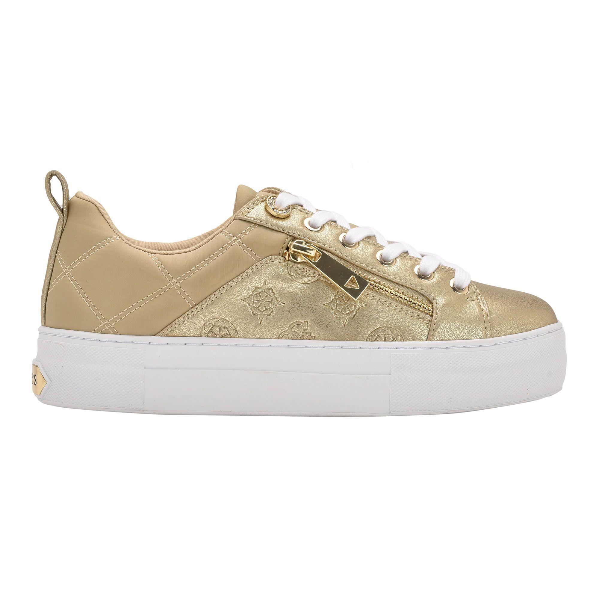 Zapatillas Guess Gwganela Gol01 DORADO-1